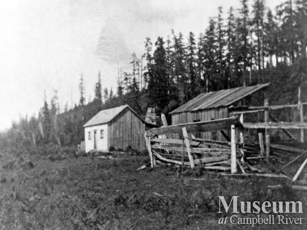 Buildings at Squirrel Cove, Cortes Island