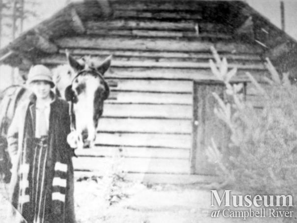 The first school and teach on Valdez (Quadra) Island