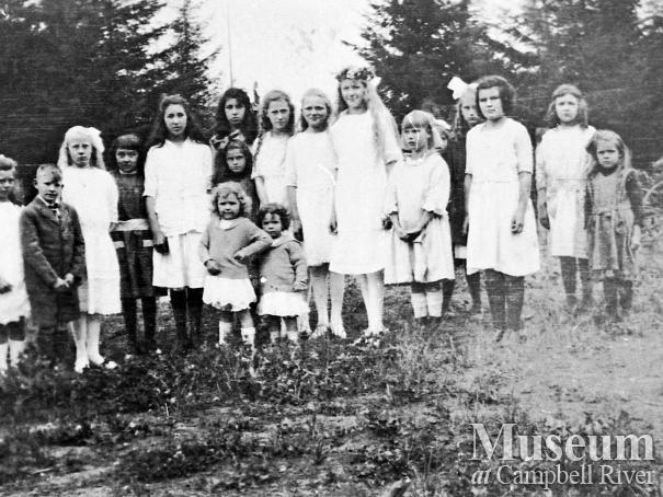 May Day celebration on Quadra Island, 1922