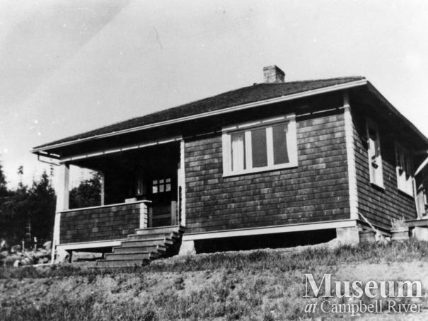 The Tipton home at Surge Narrows, Read Island