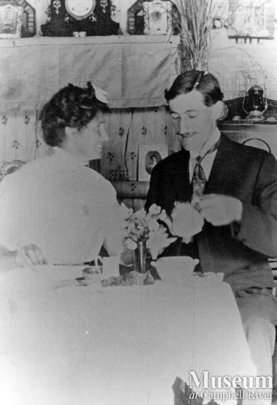 Captain and Mrs. James A. Nixon of Twin Islands