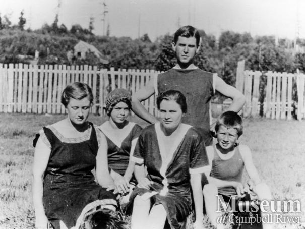 Members of the Robertson and Middleton Family, Cortes Island
