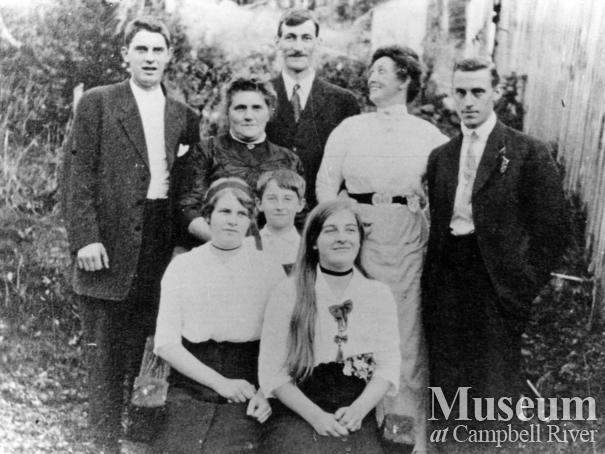 Members of the Manson family visiting at Twin Islands