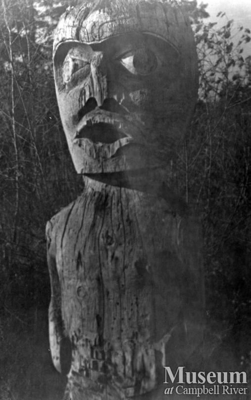 Welcome Figure at Cape Mudge, Quadra Island