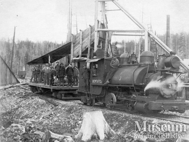 Lucky Jim Mine operations, Granite Bay, Quadra Island