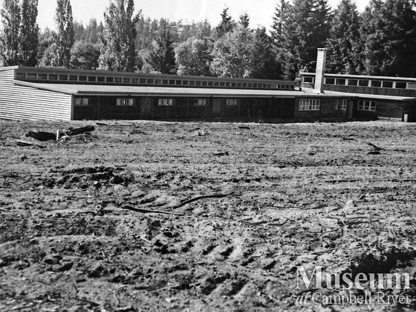 The The new elementary school on Quadra Island shortly after construction	