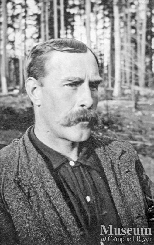 Mr. John Manson, early settler on Cortes Island