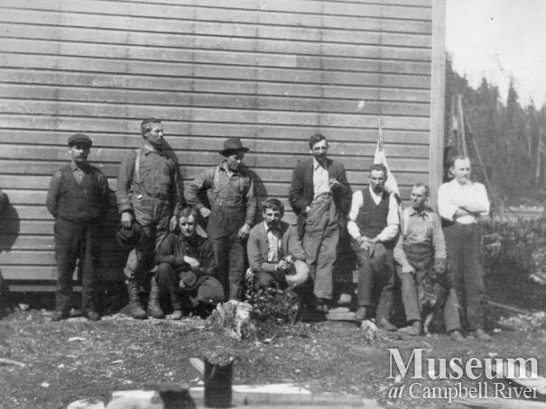 Blind Channel Cannery construction workers