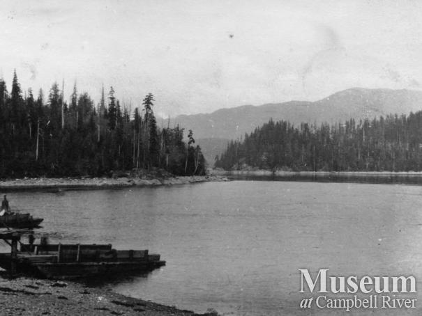 View of Blind Channel, West Thurlow Island	