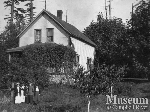 The Yeatman family home on Quadra Island