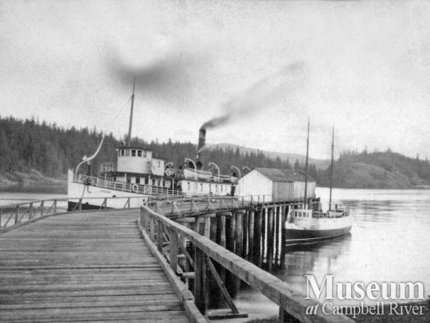 Union Steamship, Cassiar, at Heriot Bay