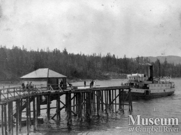 Union Steamship, Cheakamus, at Heriot Bay