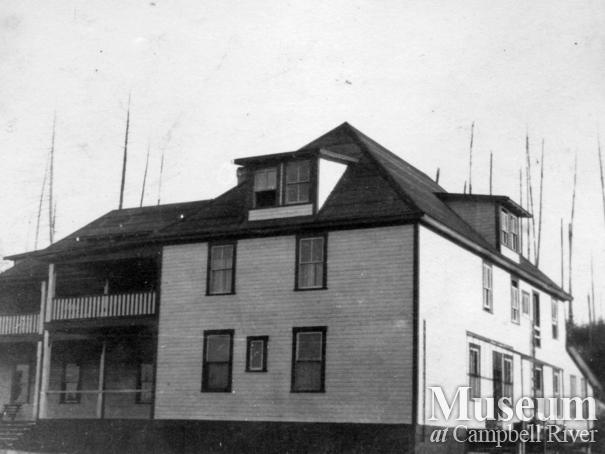 The second Heriot Bay Hotel, Quadra Island	