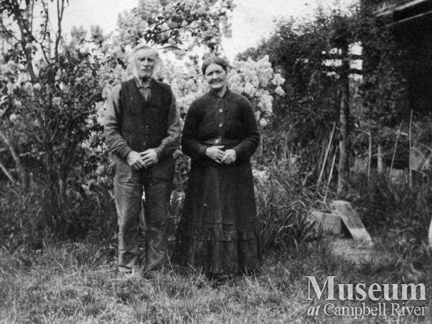 Mr. and Mrs. Robert Wilson Sr. of Quadra Island