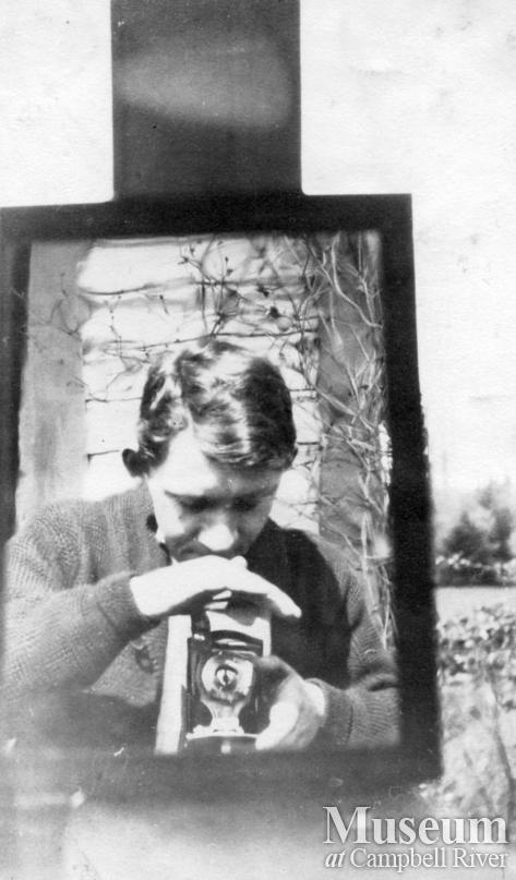 Rob Yeatman self portrait, Quadra Island
