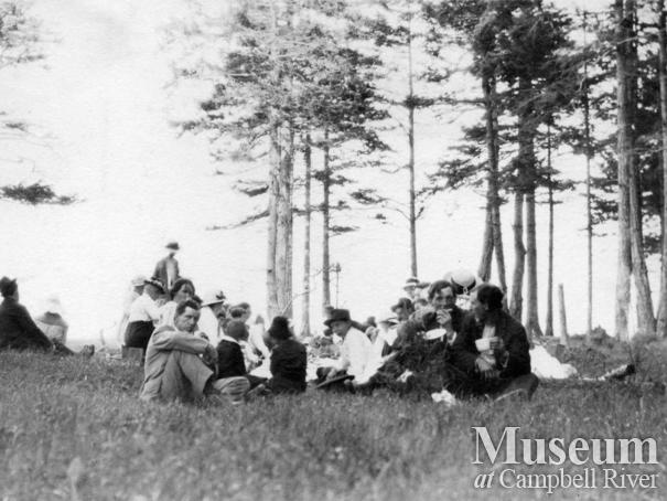 Picnic at Rebecca Spit, Quadra Island