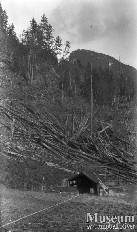 The August Schnarr place, Bute Inlet