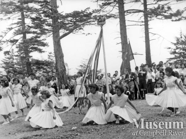 Quadra Island May Day, 1956