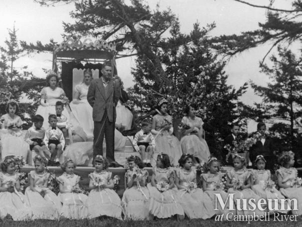Quadra Island May Day, 1955