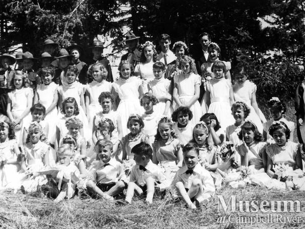 Quadra Island May Day, 1958