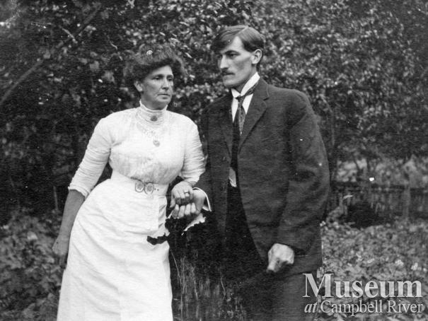 Captain and Mrs. James A. Nixon of Twin Islands