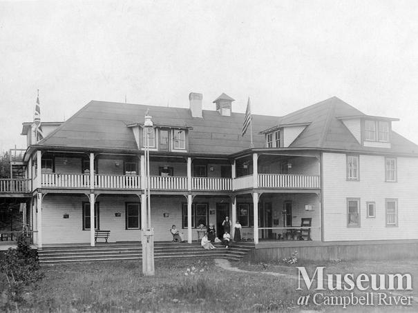 The second Heriot Bay Hotel, Quadra Island