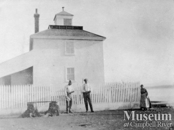 The First Lighthouse at Cape Mudge, Quadra Island	