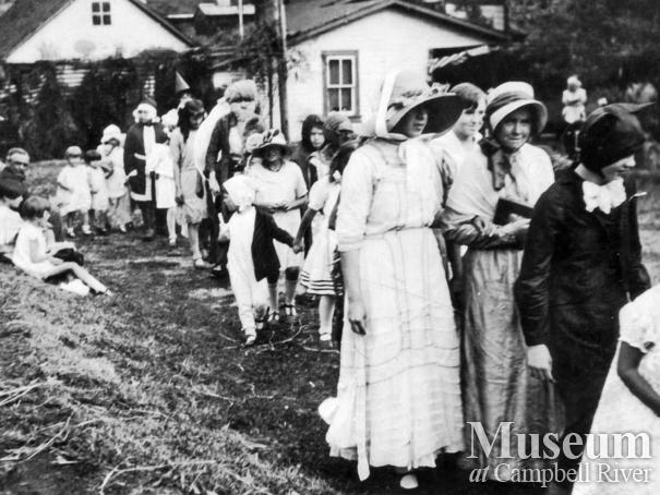 Mother Goose Day event at the Walkers' Place, Quadra Island