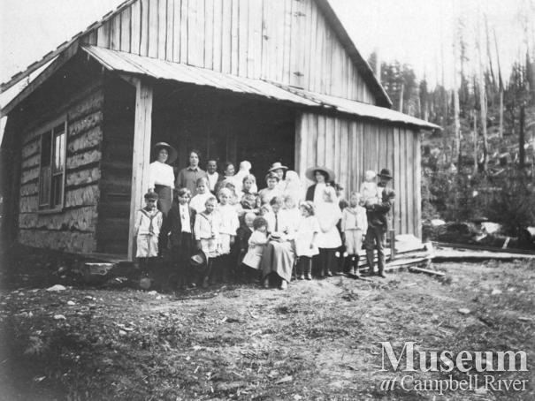 School at Granite Bay,  Quadra Island