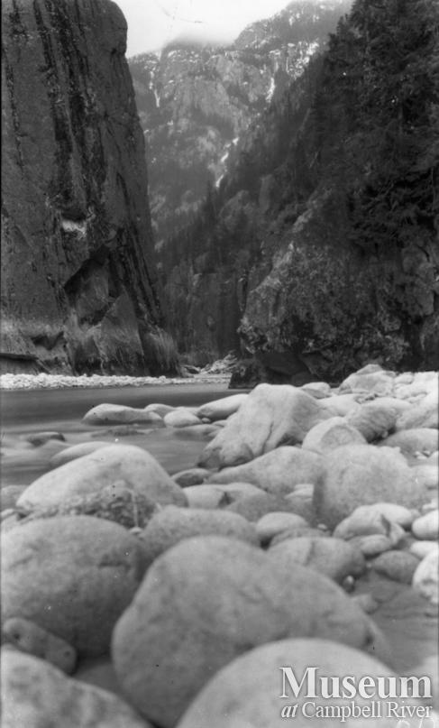 View of either the Homathko or the Southgate River	