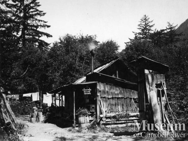Jim and Laurette Stanton's home at  Knight Inlet, B.C.