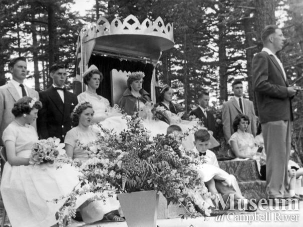 Quadra Island May Day, 1956