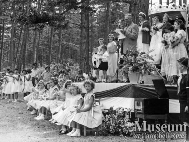 Quadra Island May Day, 1956	