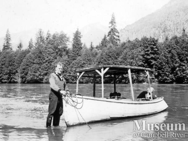 The Champion's small boat, Toba Inlet