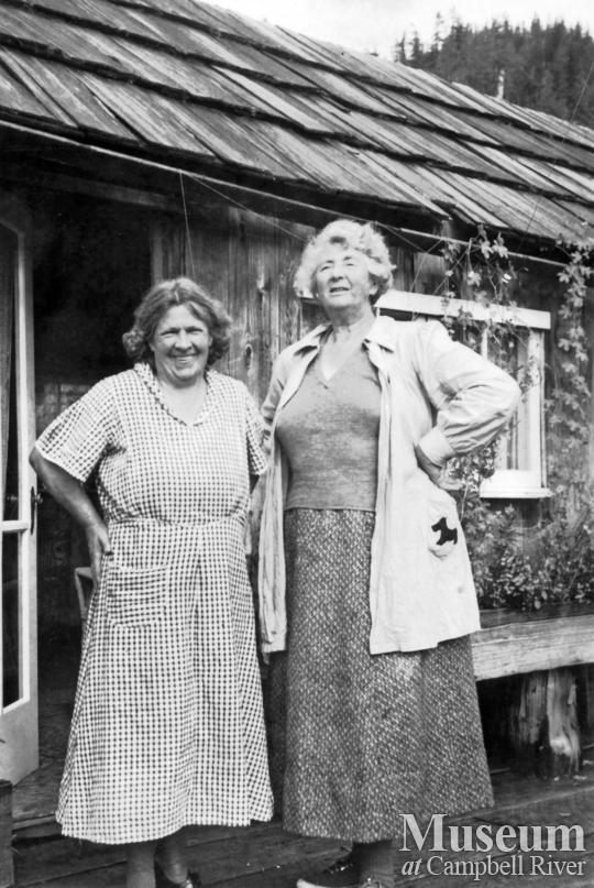 Mrs. Reynolds and Amy Barrow