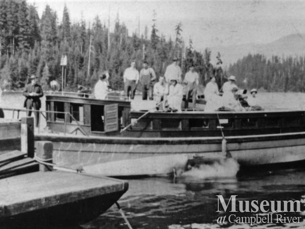 W.E. Anderson’s boat, the Quathiaski 10