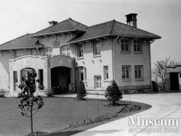 The Anderson family home in Vancouver