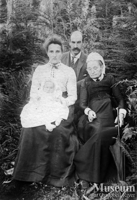 Members of the Forrest family at Shoal Bay