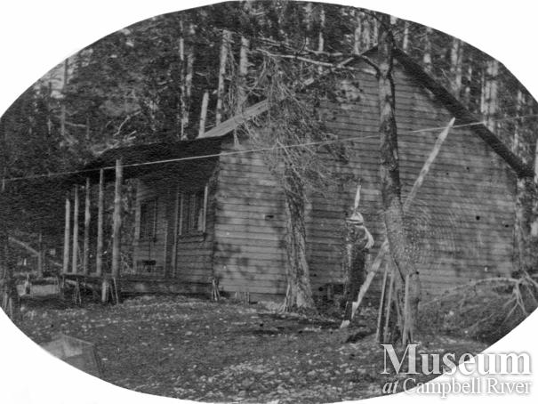 Roy Marlatt's house on Mary Island