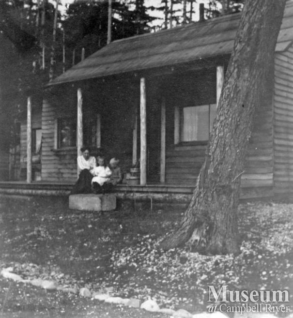At the Marlatt house on Mary Island