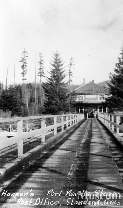 View of the Port Neville Store and post office