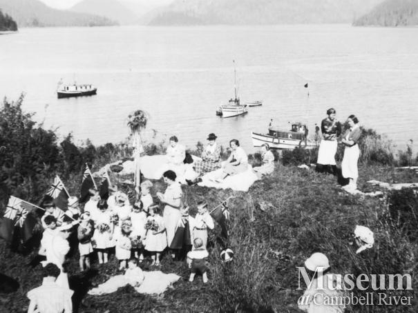 May Day celebrations at Port Neville
